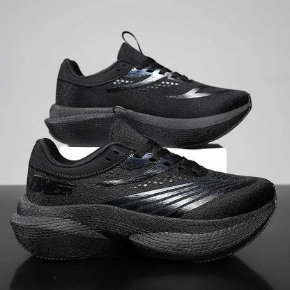Scarpe da corsa nuove con piastra in carbonio per maratona, da uomo, sportive, traspiranti, leggere, comode da donna, sneakers atletiche antiscivolo casual