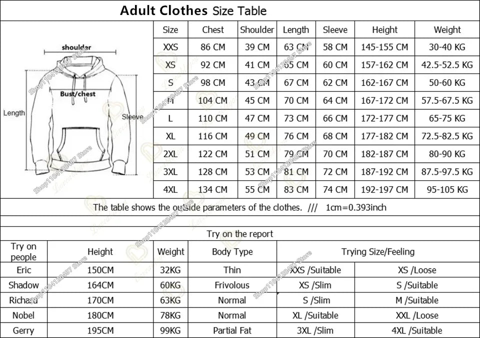 New Fortnite 3D Digital Printed Top Children's Hooded Fashion Trendy Casual Pullover Sweatshirt Birthday Gift