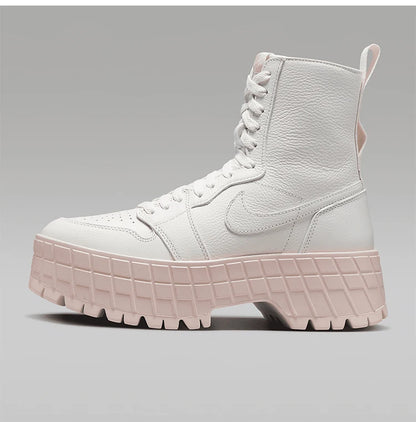 Nike genuine Air Jordan women's cushioned and durable thick soled short boots FJ5737-116