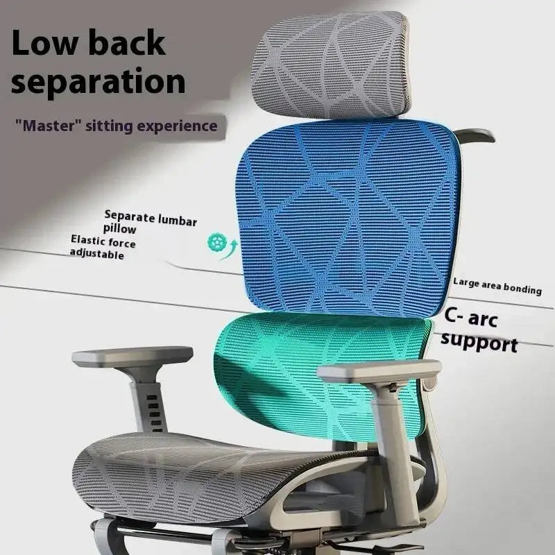 Support, Electronic Gaming Seat Computer Chair Back Adjustable Ergonomic Free Delivery Sedia Office Chair Wheelchair Furniture