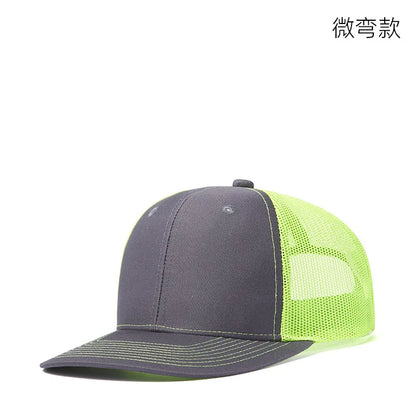38 spalvų tinklinės „Trucker“ kepurės, lauko „Snapback“ kepurės, „Dad Hat“, hiphopo stiliaus kepurės vyrams ir moterims, reguliuojamos berniukų ir mergaičių beisbolo kepurės