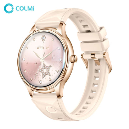 New COLMI L28 Air Ultra-thin Smartwatch 1.32 inch AMOLED Display, Women's Health Management, Exquisite Smart Watch For iOS Phone