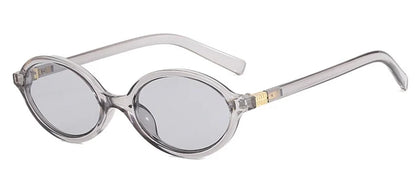 Cute Small Frame Oval Women's Sunglasses Sexy Leopard Retro Luxury Sun Glasses Ladies Fashion Shades Trends Eyewear Unique