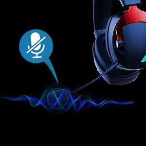 Auriculares gaming inalámbricos con micrófono desmontable con cancelación de ruido – 2.4G inalámbrico, Bluetooth 5.3 y auriculares gaming con cable de 3.5mm para PS5, PC, Xbox y móviles