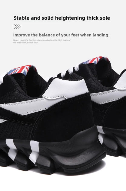 men's and women's running shoes breathable casual sneakers anti-slip vibration comfortable walking shoes 38-46