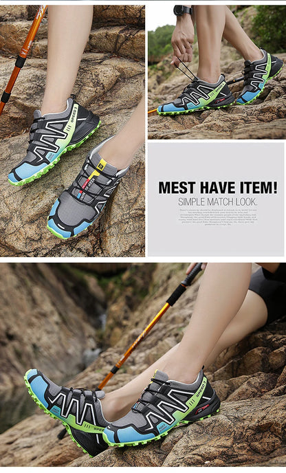 Men Hiking Boots Winter Mountain Safety Outdoor Breathable Wear Resistant Climbing Timberland Unisex Comfortable Male Sneaker