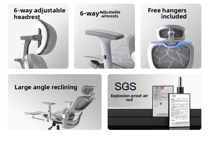 Multi-functional Chair Office Chair Computer Chair Recliner Chair Nap Ergonomic Chair Swivel Chair E-sports Chair