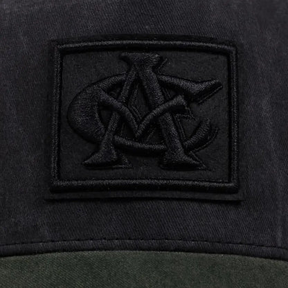 Paprasta mados kvėpuojanti tinklinė kepurė su „CA“ siuvinėjimu, hiphopo stiliaus kepurė, skirta kasdieniam laisvalaikiui lauke, unisex beisbolo kepurė