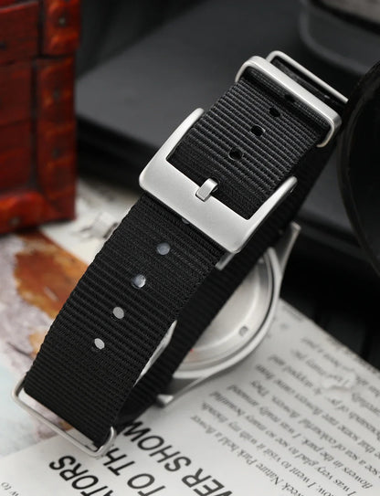 Militado D12 Quartz Watch Men VD78 Movement Domed Sapphire Crystal V2 Clear AR Coating Wristwatch 10Bar Water Resistance Watch