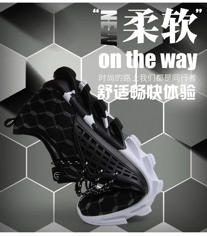 Men's Sports Shoes Breathable Casual Walking Tennis Sports Shoes