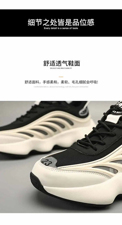 Herrskor Sneakers Herrskor för fritid Herrskor tennis Lyxskor Träningsskor Löpskor Andningsbara skor Modeloafers Löparskor för män