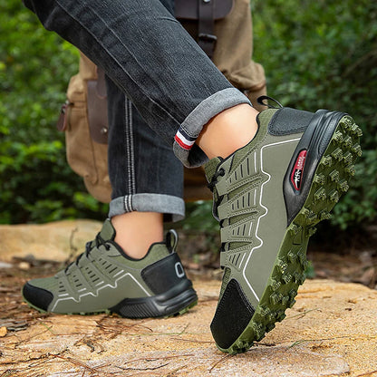 Men’s Lockless Cycling Shoes, Outdoor Mountain Cross-Country Non-Slip Hiking Shoes, Breathable Sports Shoes, Road Cycling Shoes