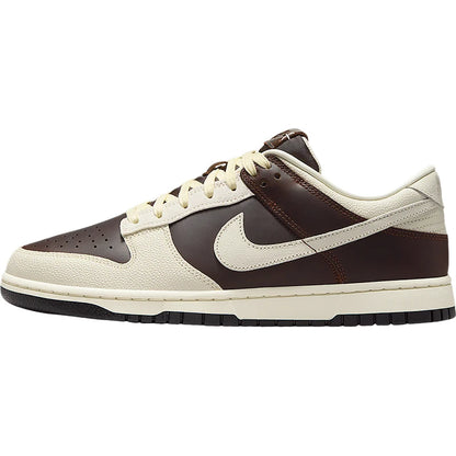 Nike Authentic Dunk Low da uomo, sneakers resistenti in pelle classica traspirante IH7333-200