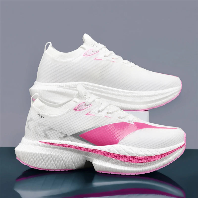 Men's Air Cushion Running Shoes Men's Sneakers Carbon Board Marathon Jogging Shoes Outdoor Sport Shoes Tennis Male Casual Shoes