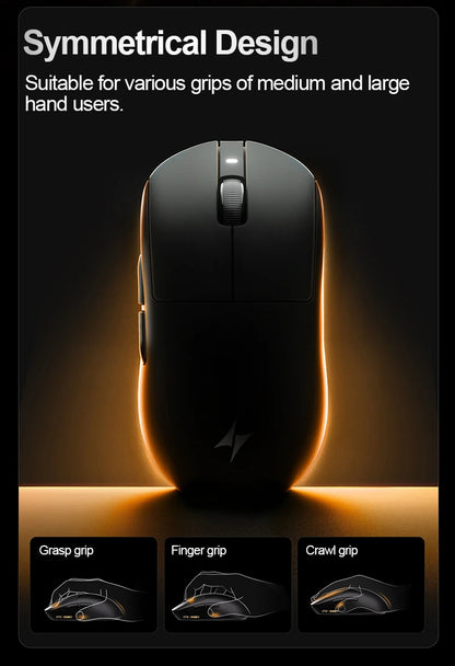 ATK Dragonfly A9 Ultra trådløs gamingmus PAW3950 ultralet tri-mode ergonomisk e-sports FPS-mus til gamere A9 SE Plus