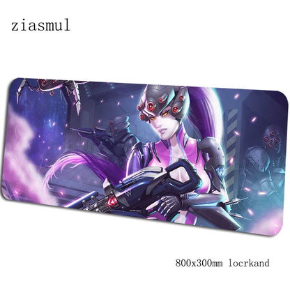 Overwatch Gaming-Mauspad Aestheticism 800x300x3mm Notebook-Mausmatte Gaming-Mousepad Cartoon-PC-Schreibtischunterlage-Mausmatte