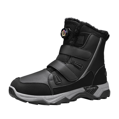 Bottes de neige imperméables pour hommes, chaussures d'extérieur d'hiver, semelle intermédiaire chaude avec antidérapantes, résistantes à l'abrasion, 2025