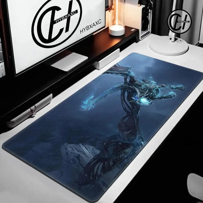 World of Warcraft Lich King -hiirimatto PC HD anime -pelitarvikkeet näppäimistöhiirimatto kannettavalle XXL-pelikaapin pöytämatto matto
