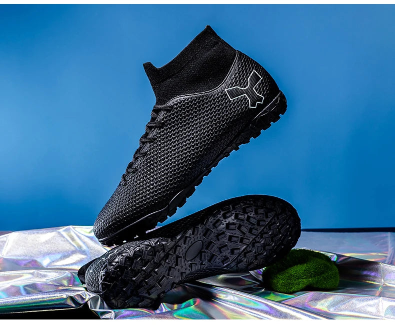 Chaussures de football pour hommes, originales, résistantes, décontractées, confortables, de qualité supérieure, respirantes, pour futsal et football en salle.
