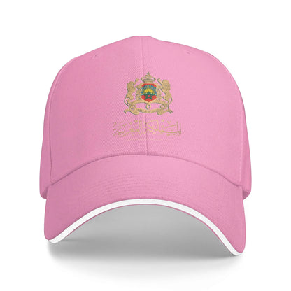 Czapka z daszkiem z flagą Maroka y2k – fajna czapka typu trucker na lato dla mężczyzn i kobiet, do polowań i biwakowania