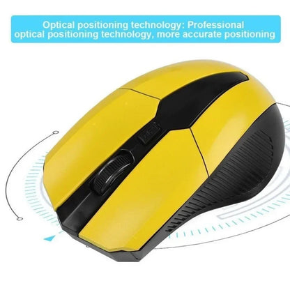 2.4Ghz 1200DPI Wireless Mouse Adjustable Optical Gaming Mouse Wireless Home Office Game Mice for PC Computer Laptop
