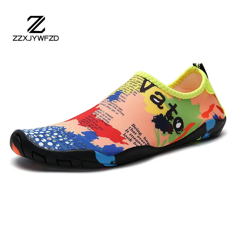 2023 Yoga Sports Water Sneakers, Unisex Swimming Aqua Seaside Barefoot Slippers, Surf Upstream Light Quick-Drying Beach Water Shoes