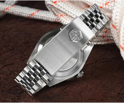 San Martin New 40mm BB Diver Watch Top Brand Classic Mens Watches NH35 Automatic Mechanical Sapphire Waterproof Reloj SN0128