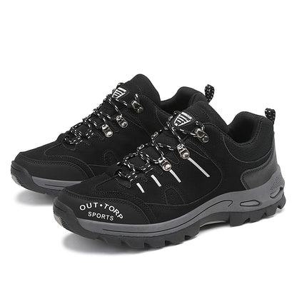 Retro Style Men Sports Shoes Autumn and Winter Short Boots Anti Slip Hiking Shoes Suitable for Ankle Boots Urban Commuting 2025