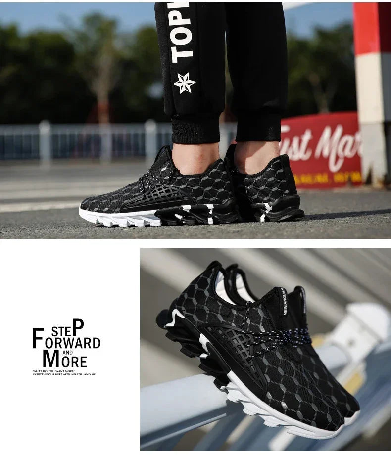 Men's Sports Shoes Breathable Casual Walking Tennis Sports Shoes