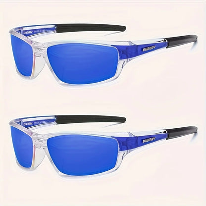 DUBERY Polarized UV400 Protection Sunglasses For Men And Women 8 Colors Model 620