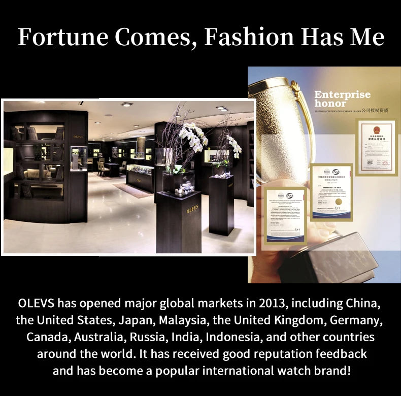 OLEVS 9910 Mens Watch Original Luxury Brand Waterproof Luminous  Automatic Mechanical Watch Dual Calendar Watch Box Reloj