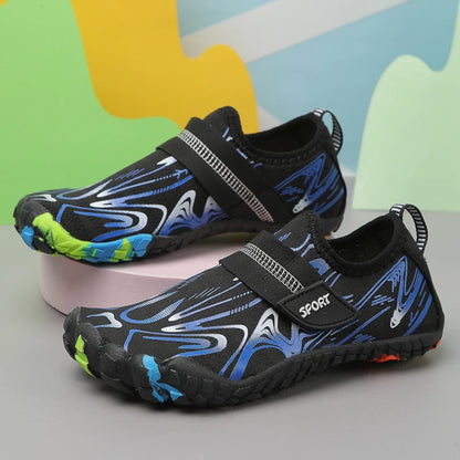 Neue schnelle Strand- und Tauchschuhe für Kinder, Jungen und Mädchen, Qianjiang Schwimmschuhe, Indoor-Fitness-Bodenschuhe, Badeschuhe 29-38#