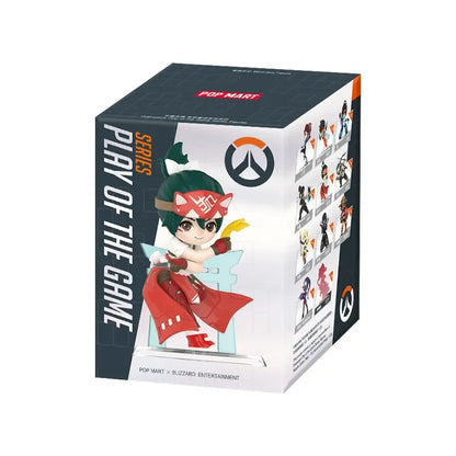POP MART Overwatch Play of The Game Series Blind Box originale, Mystery Box a sorpresa, graziose action figure anime, ornamenti e statuette