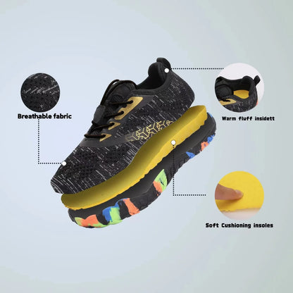 New Children's Aqua Shoes Women Colorful Walking Sports Upstream Wading Sneakers Breathable Mesh Five Fingers Swimming Water Shoes