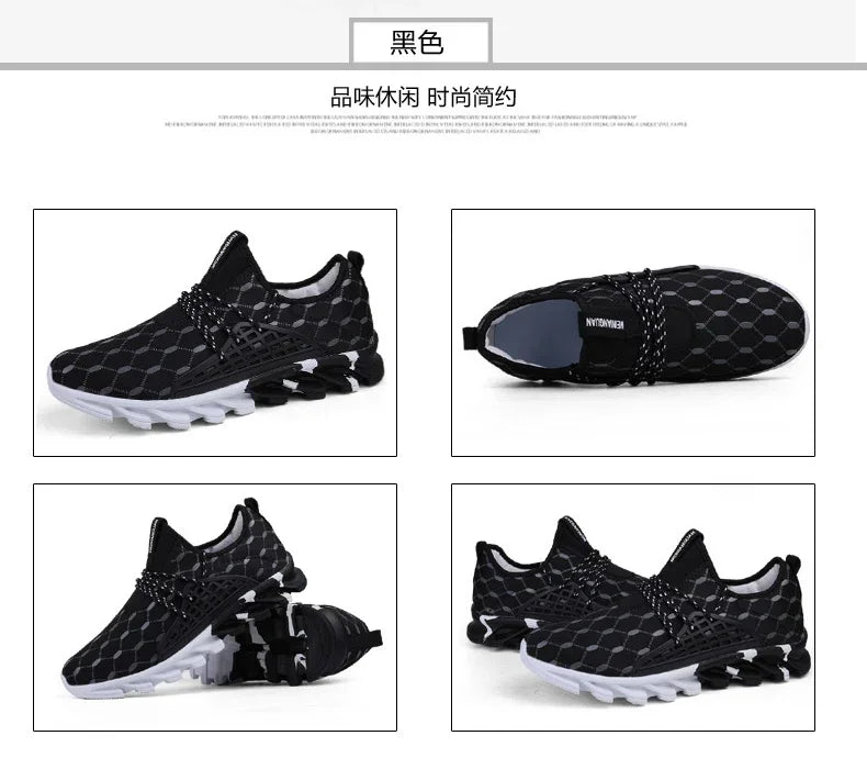Men's Sports Shoes Breathable Casual Walking Tennis Sports Shoes