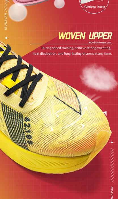 IRUNSVAN Lightweight Marathon Sneakers Men Running Shoes Breathable Sports Shoes Casual Comfortable Athletic Training Unisex