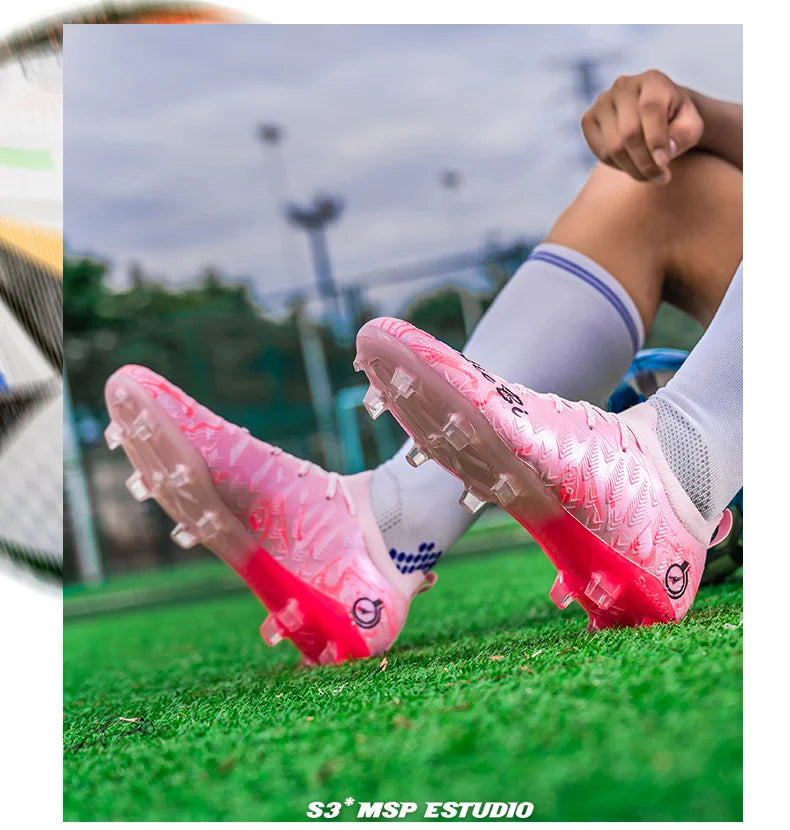 Professionelle Fußball-Sneaker für Herren und Damen, hochwertige modische Fußballschuhe für Herren, große Größe 46, Futsal-Schuhe, Herren-Trainer