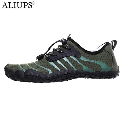 Pánské aqua boty do vody a na plavání, dámské tenisky, dětské barefoot boty pro chlapce, plážové sandály, rychleschnoucí obuv k řece, moři, potápění a do posilovny