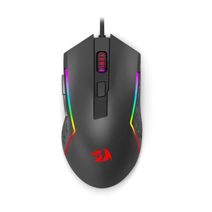 Mouse da gaming cablato Redragon M616 RGB, 10000 DPI, ottico, 6 pulsanti programmabili, 8 modalità retroilluminate, software con supporto per configurazioni personalizzate dei tasti