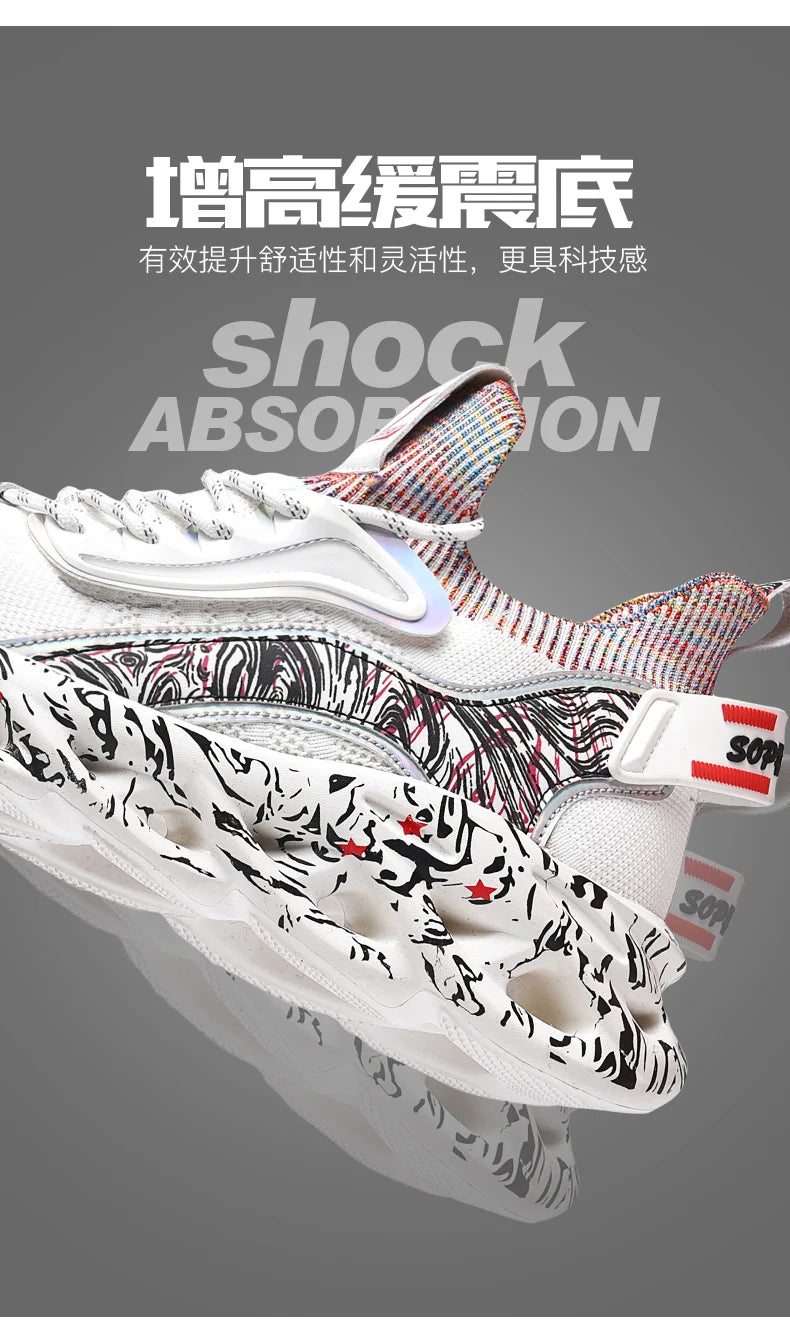 Shoes Men Sneakers Male Casual Men's Shoes Tennis Luxury Shoes Trainer Race Breathable Shoes Fashion Loafers Running Shoes for Men
