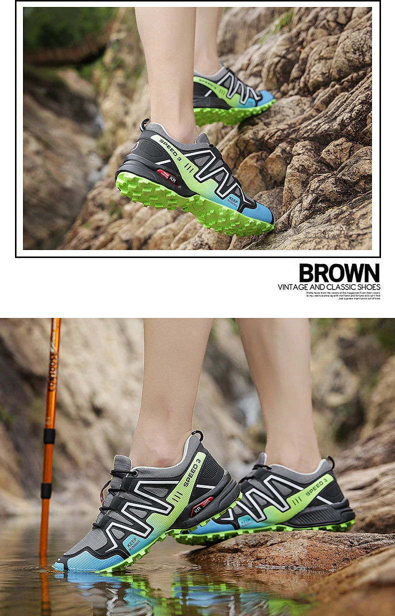 Men Hiking Boots Winter Mountain Safety Outdoor Breathable Wear Resistant Climbing Timberland Unisex Comfortable Male Sneaker