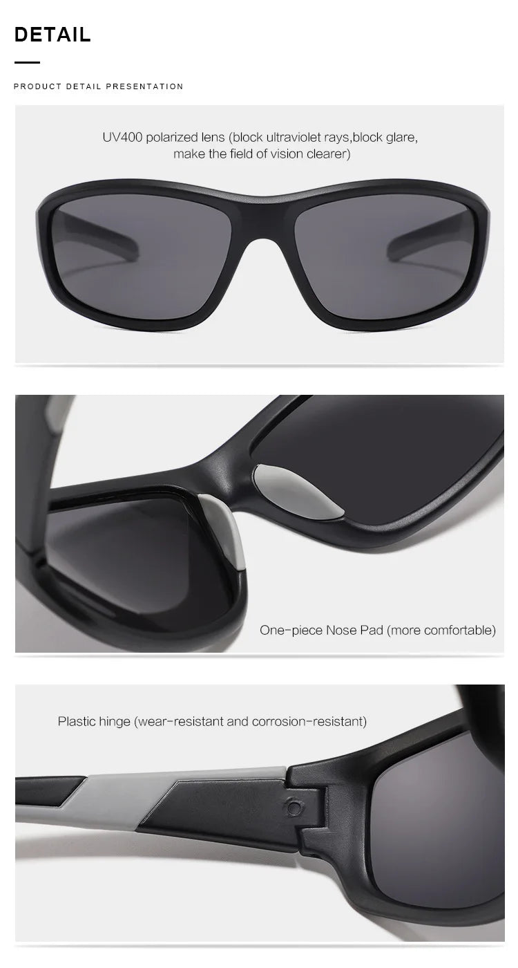 Okuma new fashion outdoor polarized glasses UV400 for cycling fishing driving camping and other sports