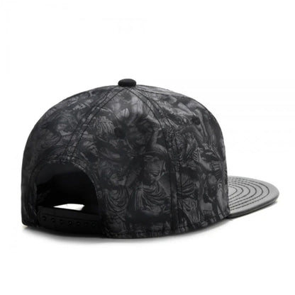 Usnjena bejzbolska kapica blagovne znamke Fashio za moške in ženske, HipHop Knight Snapback, Kpop, za odrasle, za prosti čas, oblikovalska Gorras Hombre