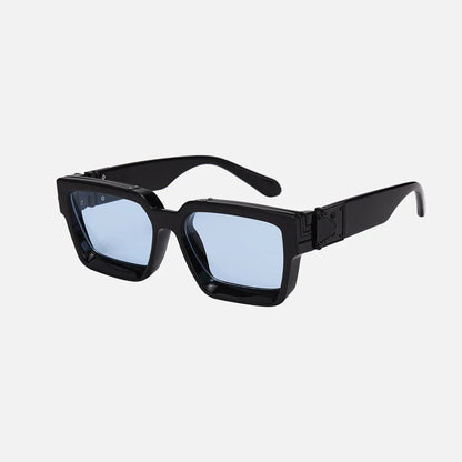 Cycling Brand Rectangle Sunglasses Men Women Luxury Shades Retro Square Sun Glasses Eyewear Trend Punk Eyeglasses For Male
