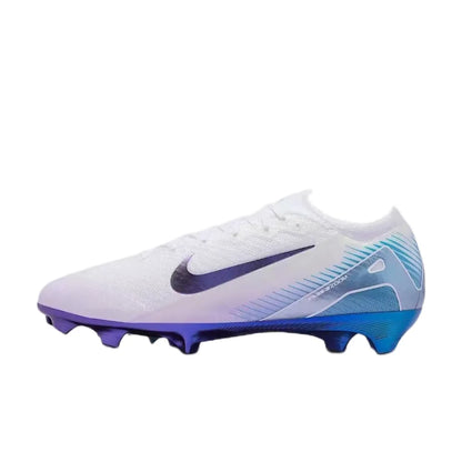Nike Mercurial Vapor 16 Elite LV8 fodboldstøvler til mænd (FG) – Bløde, komfortable, til naturgræs, hvid/blå HV4887-100