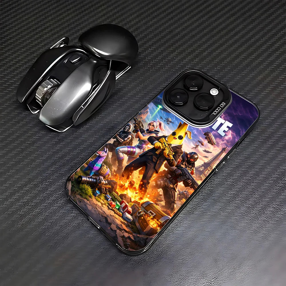 Game Fortnite Phone Case for Samsung Galaxy S26 S25 S24 S23 S22 S21 S20 Note20 FE Ultra Edge Plus 4G 5G Anti-Fall Matte Cover