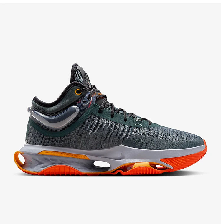 Nike Officielle, ægte, nye forårsmodeller af stødabsorberende, åndbare, lave basketballsko til mænd DJ9432-301