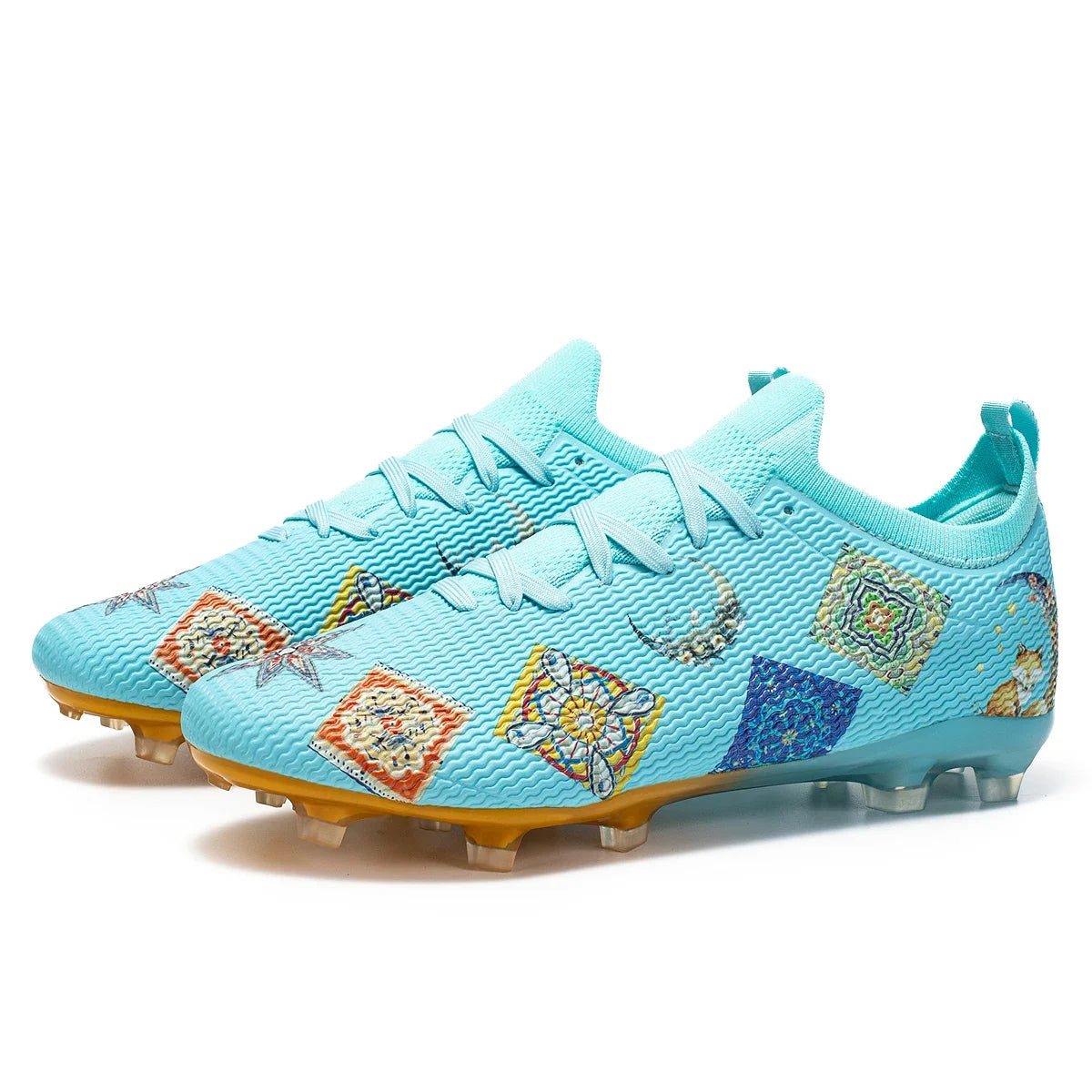 Scarpe da calcio professionali Lawn Nails resistenti all'usura, multicolore, con forte aderenza e grande equilibrio, per allenamento estivo all'aperto