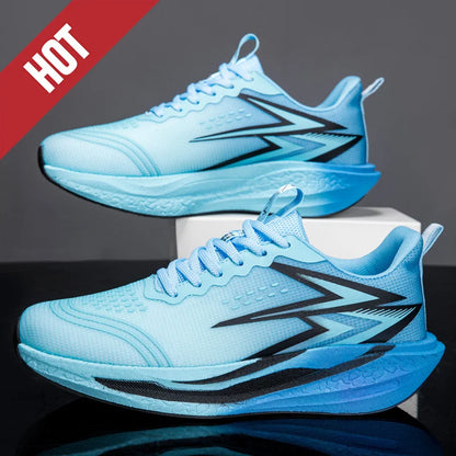 Nuove scarpe da running con piastra in carbonio per maratona, da uomo e donna, sportive, traspiranti, leggere, comode, antiscivolo e casual