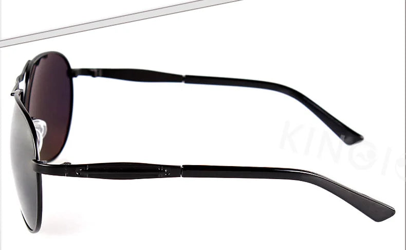 Classic Polarized Pilot Sunglasses For Male Driving Black Sun Glasses Men's Vintage Eyewear Gafas De Sol 8955